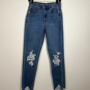 American Eagle Outfitters High Rise Blue Jeans